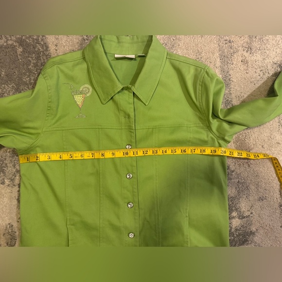 Women’s Green Vintage Quacker Factory Jacket - Picture 6 of 7